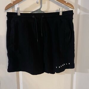 YoungLA Men's Black Athletic Shorts